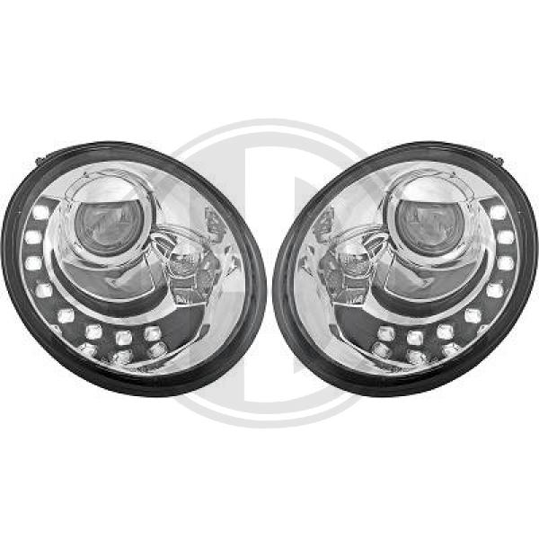 Volkswagen New Beetle 98-11 - Zestaw reflektora głównego