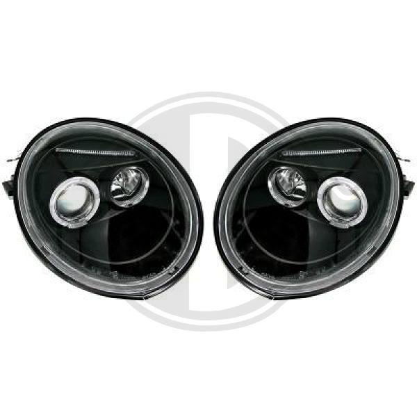 Volkswagen New Beetle 98-11 - Zestaw reflektora głównego