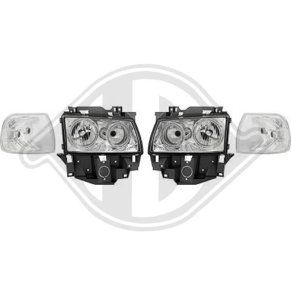 Volkswagen T4 Caravelle/Multivan 96-03 - Zestaw reflektora głównego