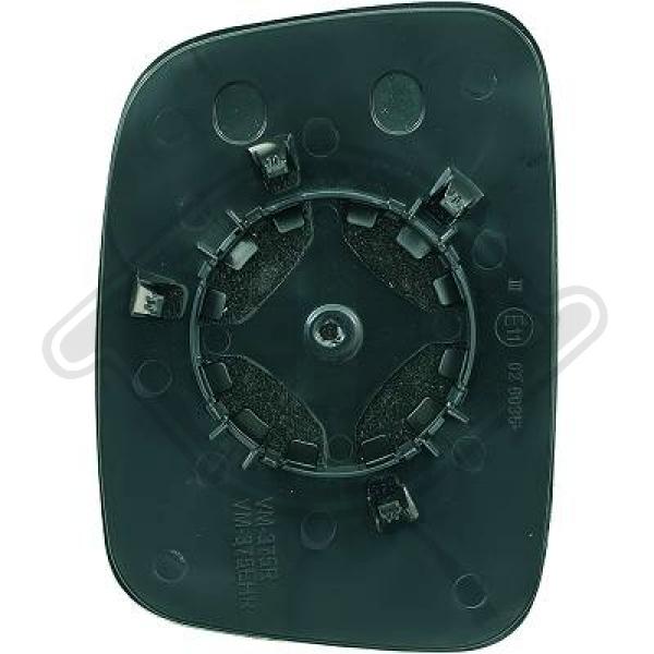 Volkswagen Caddy III 03-10 - Szkło lusterka lusterko zewnętrzne