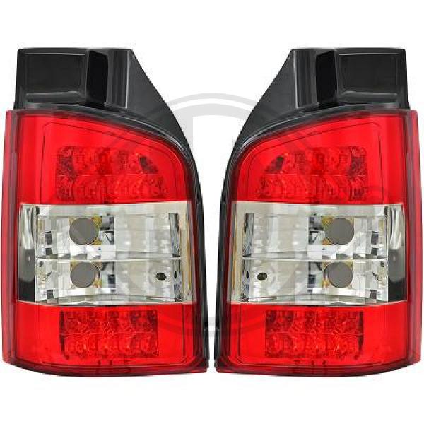 Volkswagen T5 Multivan/Caravelle 03-10 - Zestaw lampy tylnej