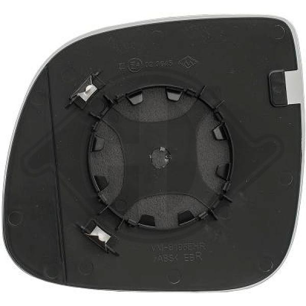 Volkswagen T5 Multivan/Caravelle 09-15 - Szkło lusterka lusterko zewnętrzne