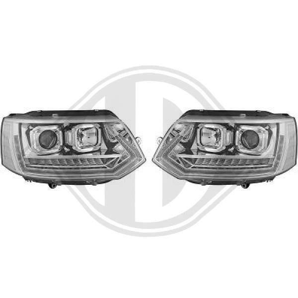 Volkswagen T5 Multivan/Caravelle 09-15 - Zestaw reflektora głównego