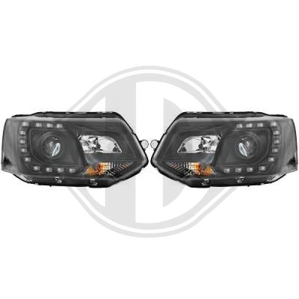 Volkswagen T5 Multivan/Caravelle 09-15 - Zestaw reflektora głównego