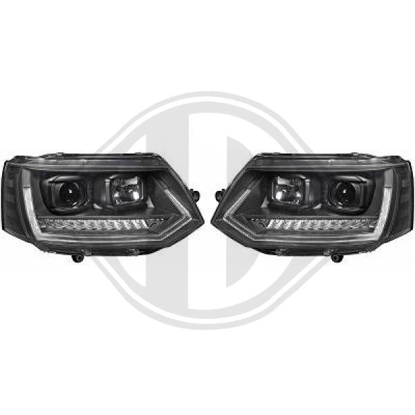 Volkswagen T5 Multivan/Caravelle 09-15 - Zestaw reflektora głównego