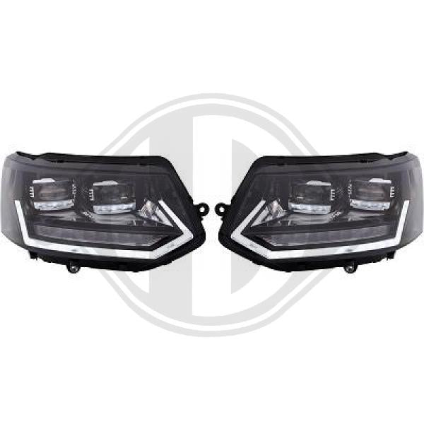 Volkswagen T5 Multivan/Caravelle 09-15 - Zestaw reflektora głównego