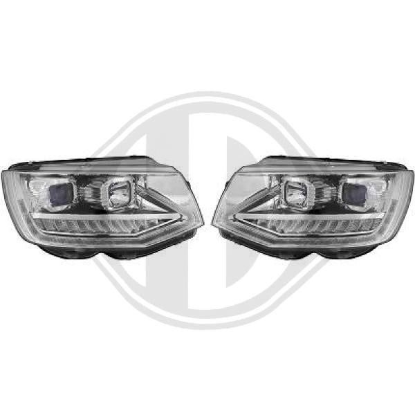 Volkswagen T6 Multivan/Caravelle 15-19 - Zestaw reflektora głównego