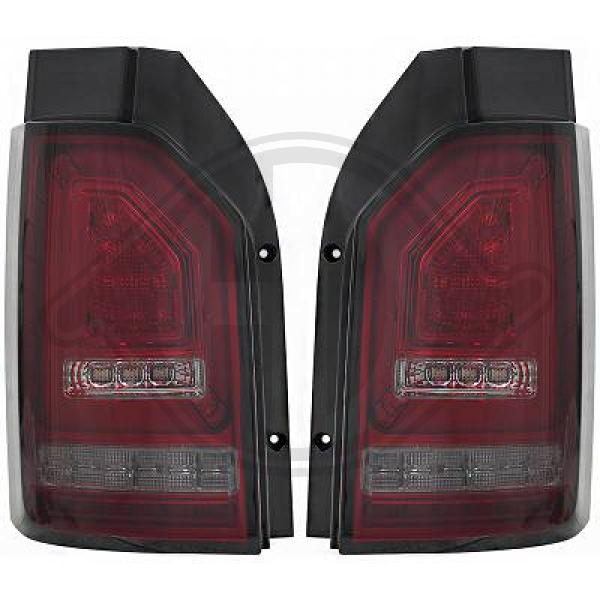 Volkswagen T6 Multivan/Caravelle 15-19 - Zestaw lampy tylnej
