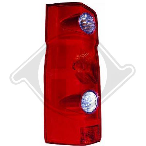 Volkswagen Crafter 06-16 - Lampa tylna zespolona