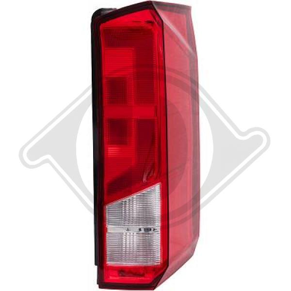 Volkswagen Crafter 17->> - Lampa tylna zespolona