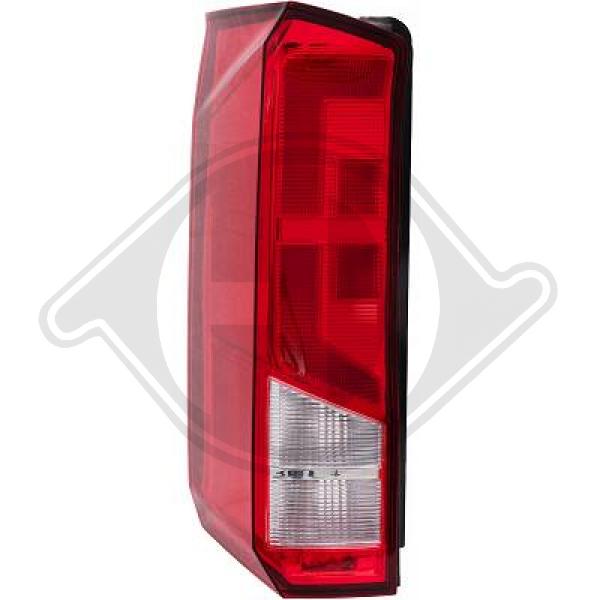 Volkswagen Crafter 17->> - Lampa tylna zespolona