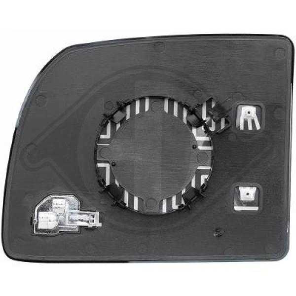 Volkswagen Crafter 17->> - Szkło lusterka lusterko zewnętrzne