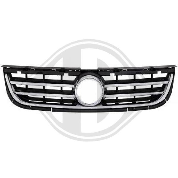 Volkswagen Touareg 06-09 - Kratka chłodnicy (grill)