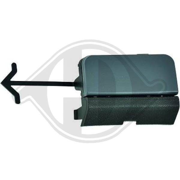 Volkswagen Touareg 06-09 - Klapa hak holujący