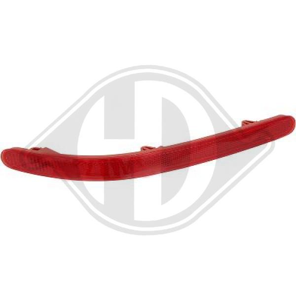 Volkswagen Touareg 06-09 - Światło odblaskowe tylne