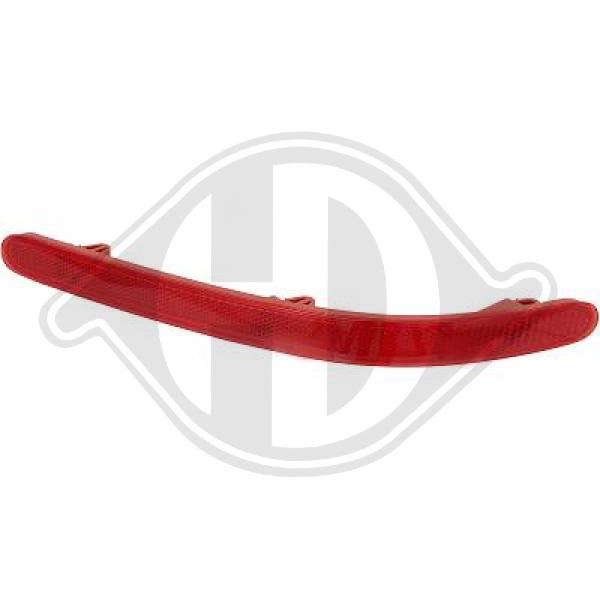 Volkswagen Touareg 06-09 - Światło odblaskowe tylne