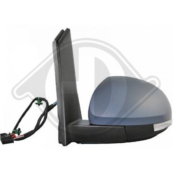 Volkswagen Sharan 10-15 - Lusterko zewnętrzne