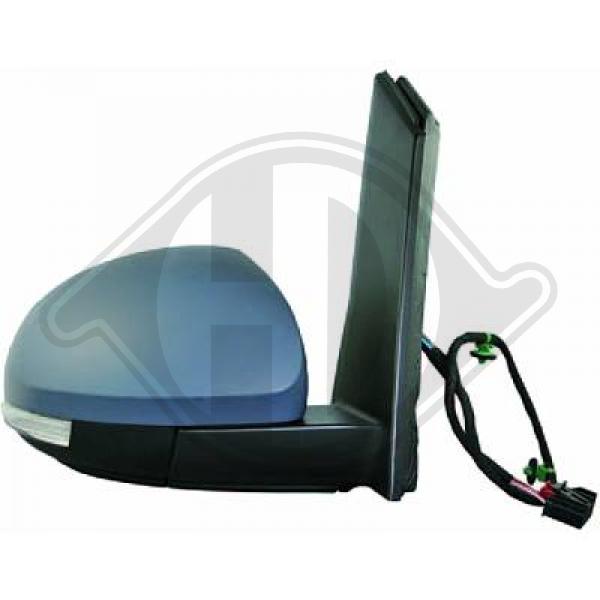 Volkswagen Sharan 10-15 - Lusterko zewnętrzne