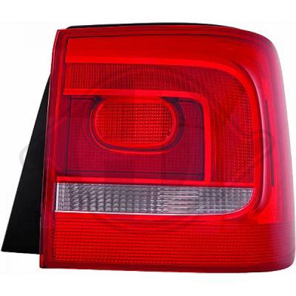 Volkswagen Touran 10->> - Lampa tylna zespolona