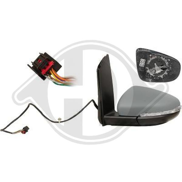 Volkswagen Touran 10->> - Lusterko zewnętrzne