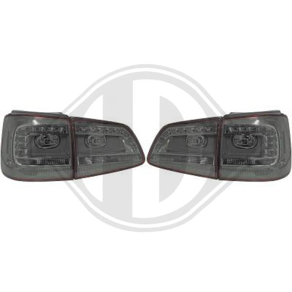 Volkswagen Touran 10-15 - Zestaw lampy tylnej