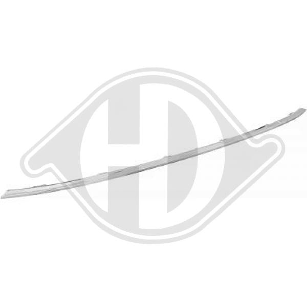 Volkswagen T-Cross 19->> - Listwa ozdobna / ochronna zderzak