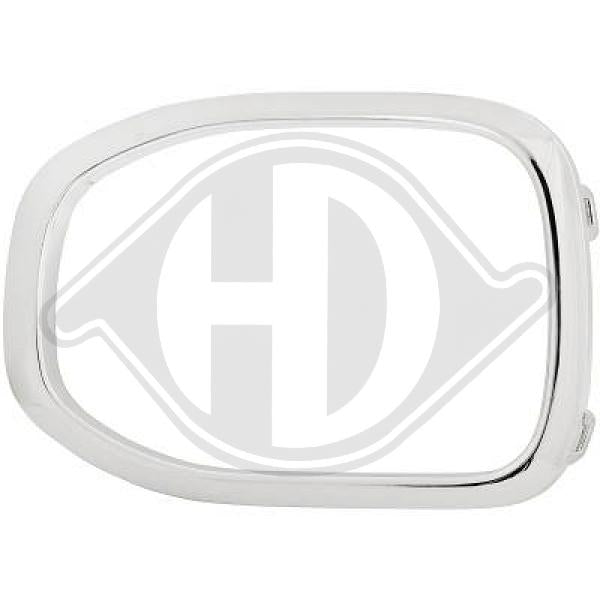 Volkswagen T-Cross 19->> - Listwa ozdobna / ochronna zderzak