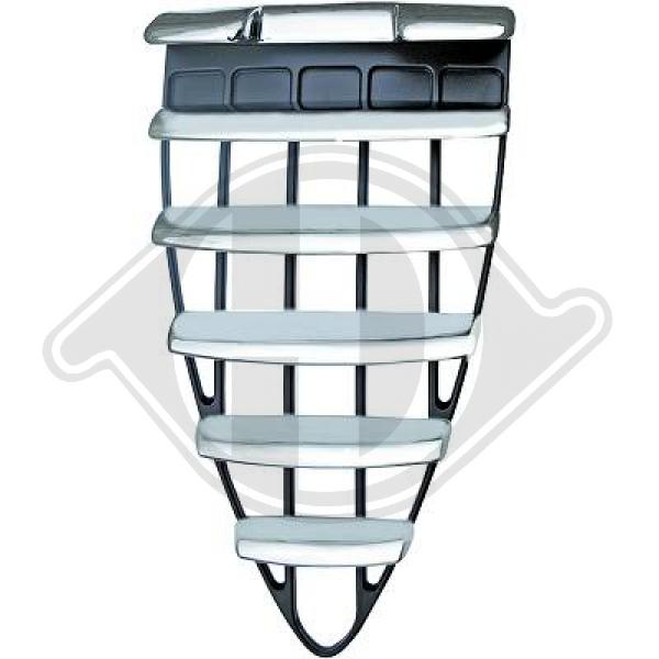 Alfa-Romeo 147 (Typ 190) 01-04 - Kratka chłodnicy (grill)