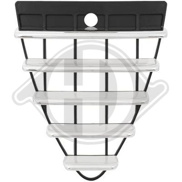 Alfa-Romeo 147 04-09 - Kratka chłodnicy (grill)