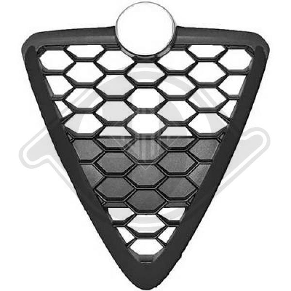 Alfa-Romeo Giulietta 10->> - Kratka chłodnicy (grill)