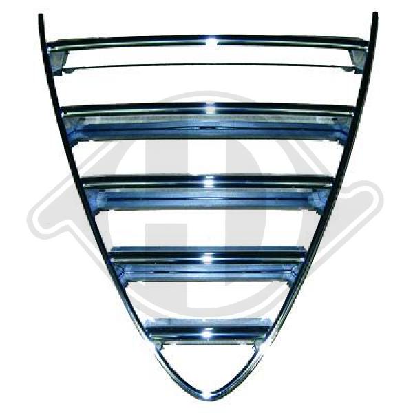 Alfa-Romeo 156 03-05 - Listwa ozdobna / ochronna kratka chłodnicy