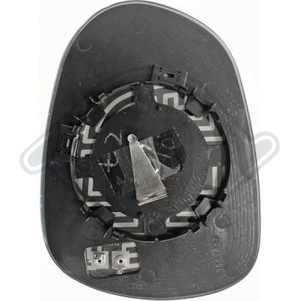 Alfa-Romeo Giulia 16->> - Szkło lusterka lusterko zewnętrzne