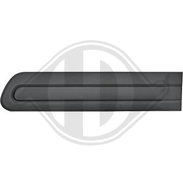 Fiat 500 L 12-17 - Listwa ozdobna / ochronna drzwi