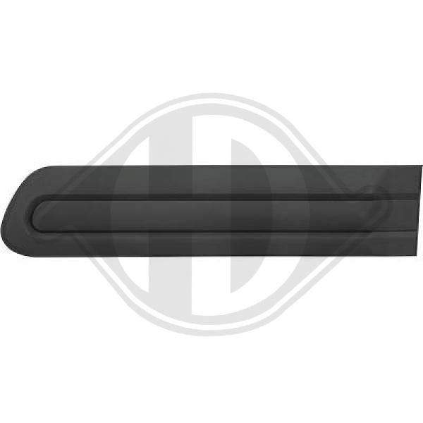 Fiat 500 L 12-17 - Listwa ozdobna / ochronna drzwi