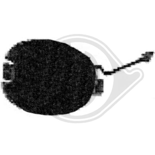 Fiat Punto 93-99 - Klapa hak holujący