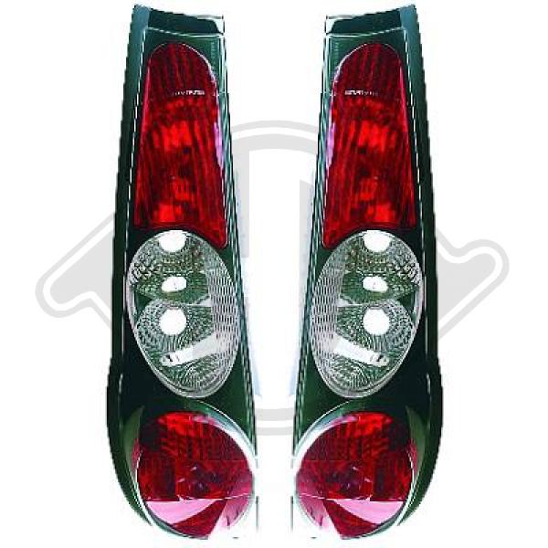 Fiat Punto 93-99 - Zestaw lampy tylnej