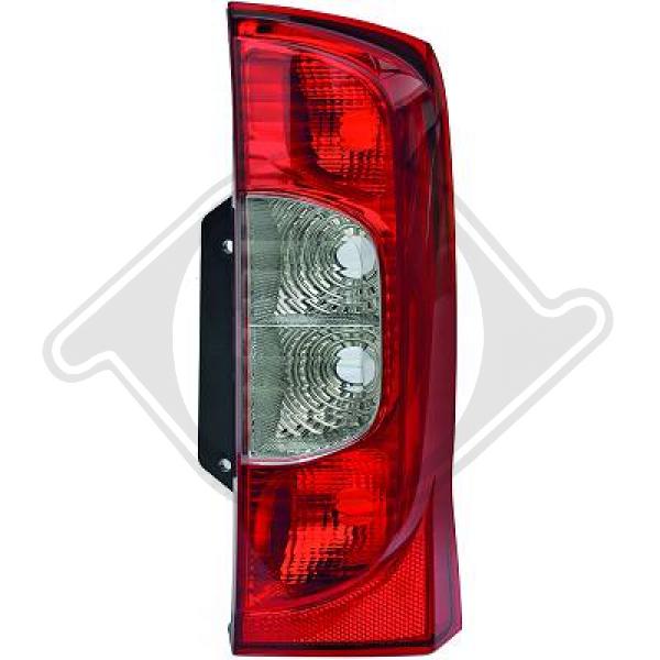 Citroen Nemo 08->> - Lampa tylna zespolona