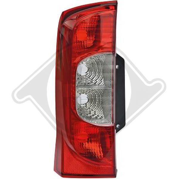 Fiat Fiorino 16->> - Lampa tylna zespolona