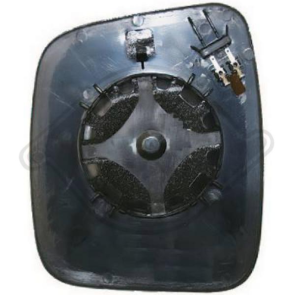 Fiat Fiorino / Qubo 07-16 - Szkło lusterka lusterko zewnętrzne