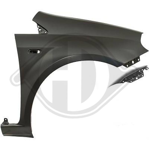 Fiat Grande Punto 05-09 - błotnik