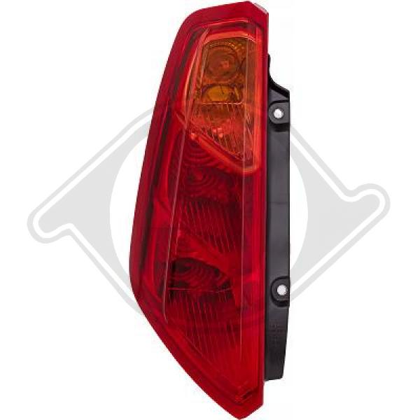 Fiat Grande Punto 05-09 - Lampa tylna zespolona