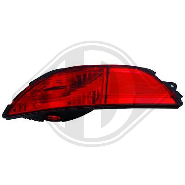 Fiat Grande Punto 05-09 - Lampy przeciwmgłowe tylne