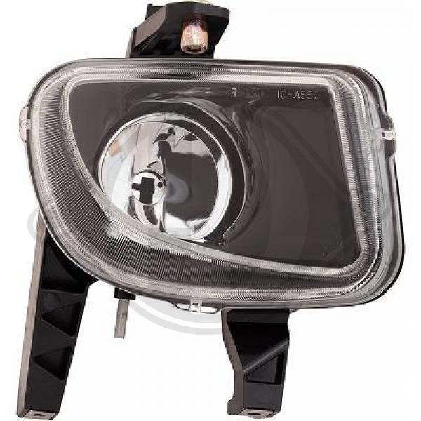 Fiat Grande Punto 05-09 - Reflektor przeciwmgłowy