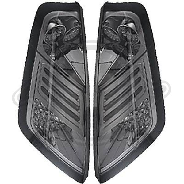 Fiat Grande Punto 05-09 - Zestaw lampy tylnej