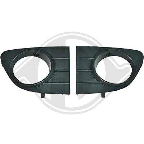 Fiat Punto Evo 09-11 - Kratka wentylacyjna zderzak