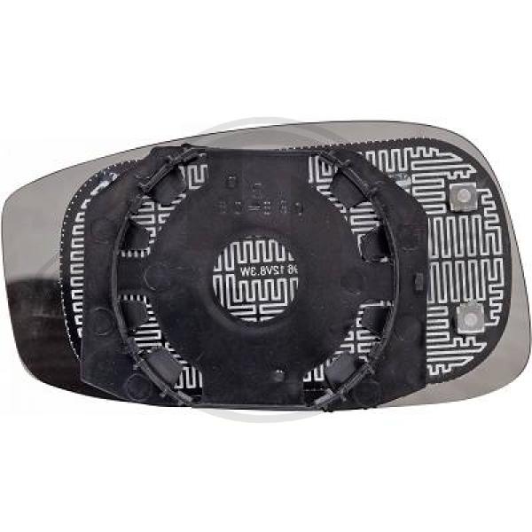 Fiat Stilo 5 Türig/Multiwagn.01-03 - Szkło lusterka lusterko zewnętrzne