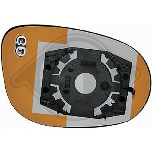 Fiat Bravo 07-14 - Szkło lusterka lusterko zewnętrzne