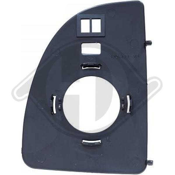 Peugeot Boxer 02-06 - Szkło lusterka lusterko zewnętrzne
