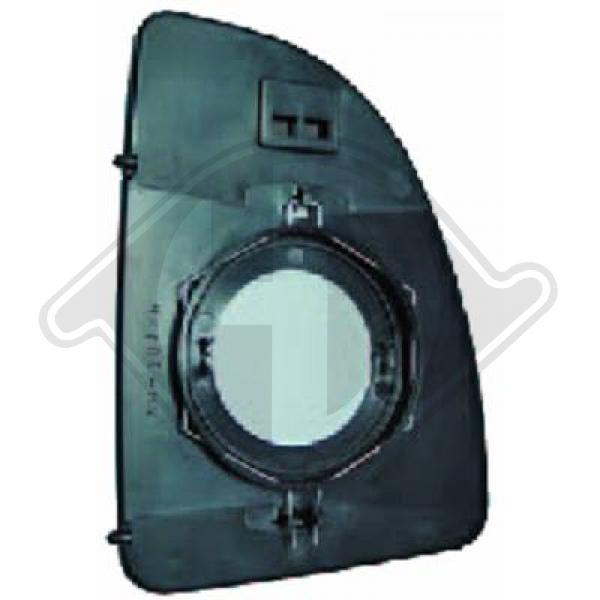 Citroen Jumper 02-06 - Szkło lusterka lusterko zewnętrzne