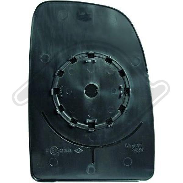 Citroen Jumper 14->> - Szkło lusterka lusterko zewnętrzne